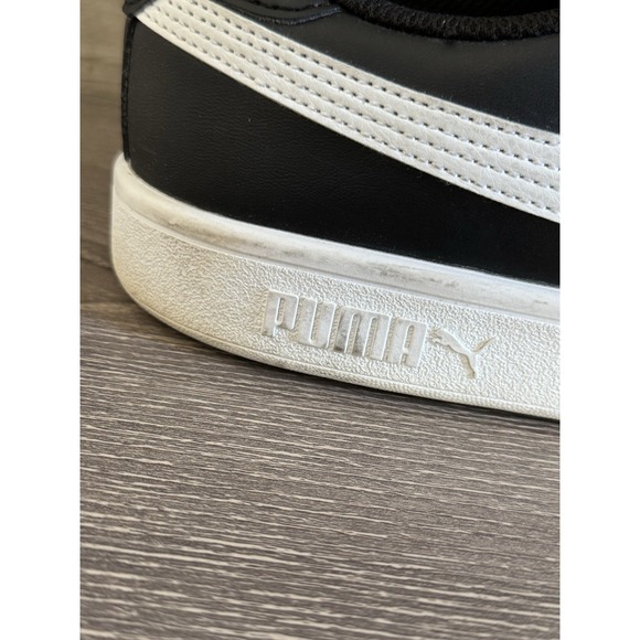 Size 9.5 - PUMA Suede Classic 21 Black & White - Picture 6 of 9